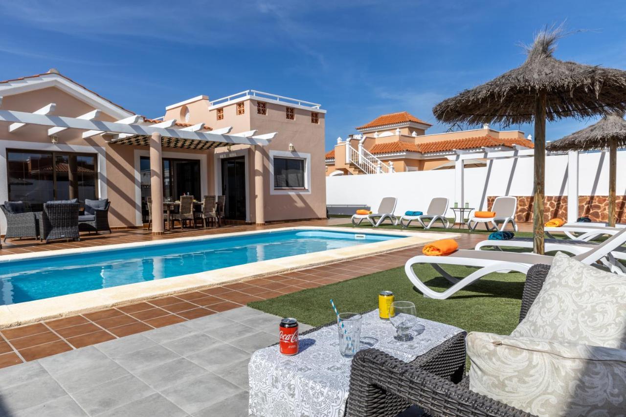 Villa with private pool, near beach&golf Caleta de Fuste- Villa Charlotte Costa De Antigua Esterno foto